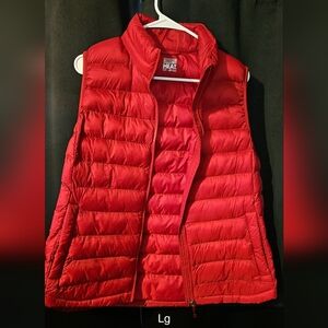 Red Quilted Puffer Vest 32 Degrees